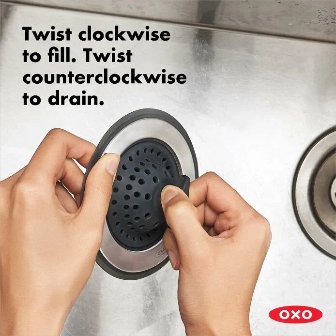 OXO - GG SINK STRAINER W/STOPPER - Image 3