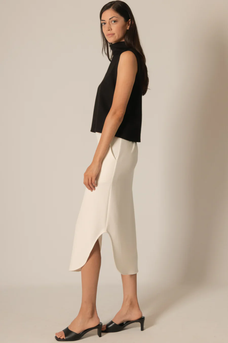 P CILL - WOMEN'S REMI COWL NECK TOP - Image 3