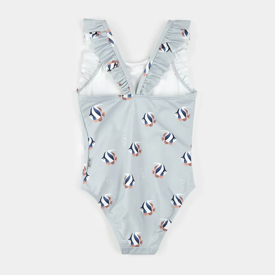 PETIT LEM- BABY TROPICAL FISH PRINT SWIMSUIT - Image 3