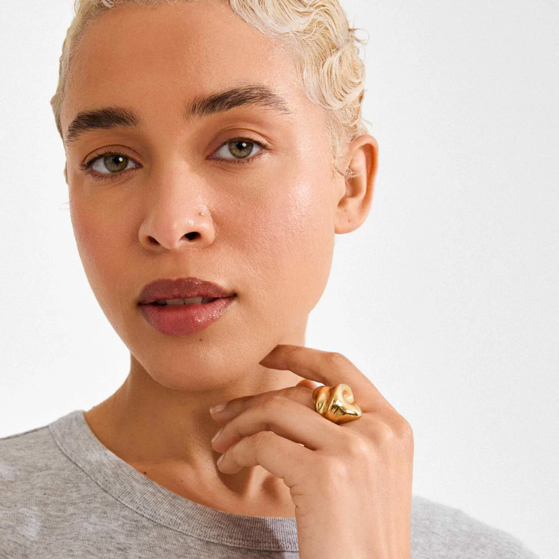PILGRIM - (W) Ring : Johnnie : Gold Plated - Gold Plated - Image 2
