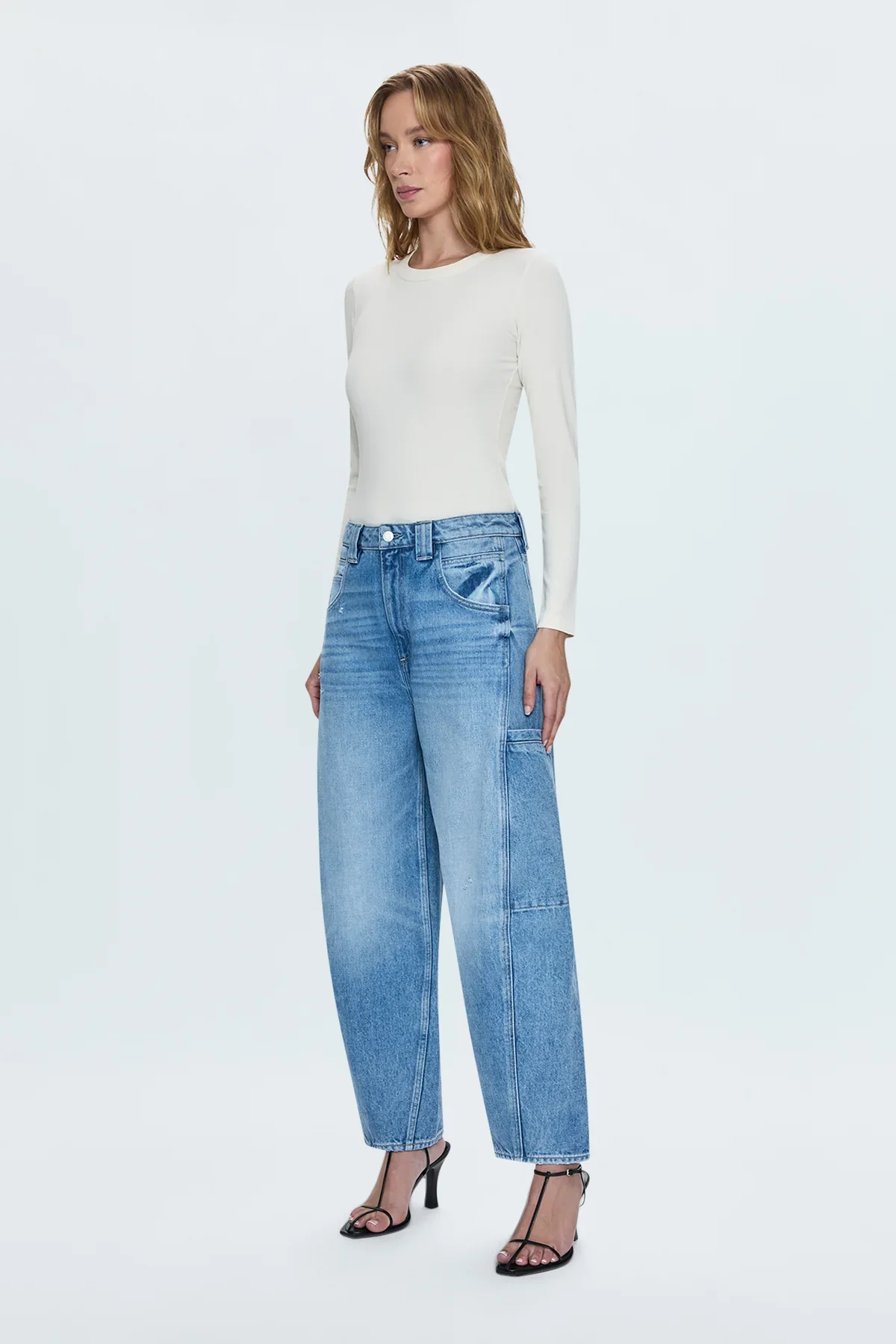 PISTOLA- Women's Gio High Rise Balloon Jean - Image 5