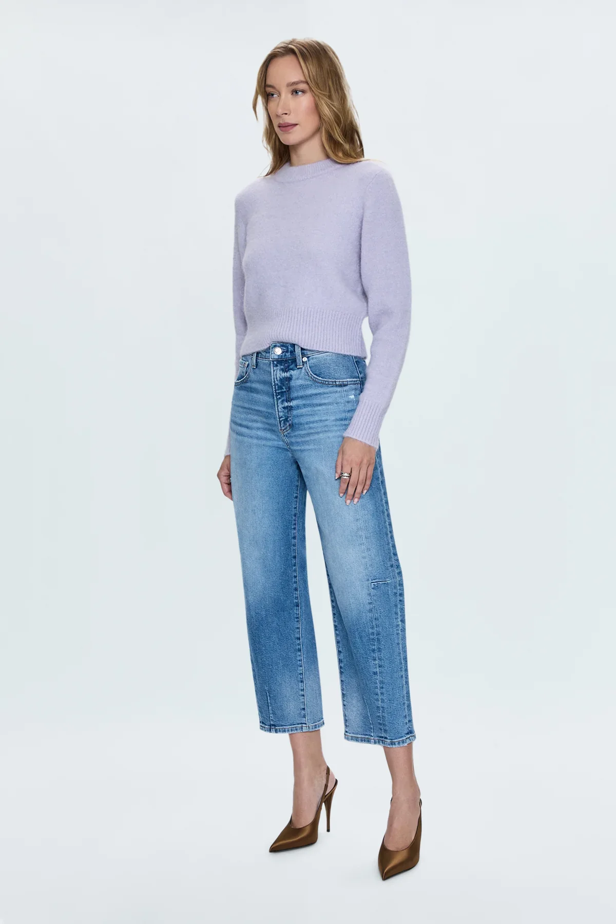 PISTOLA- WOMEN'S ELI HIGH RISE BARREL JEAN - Image 5