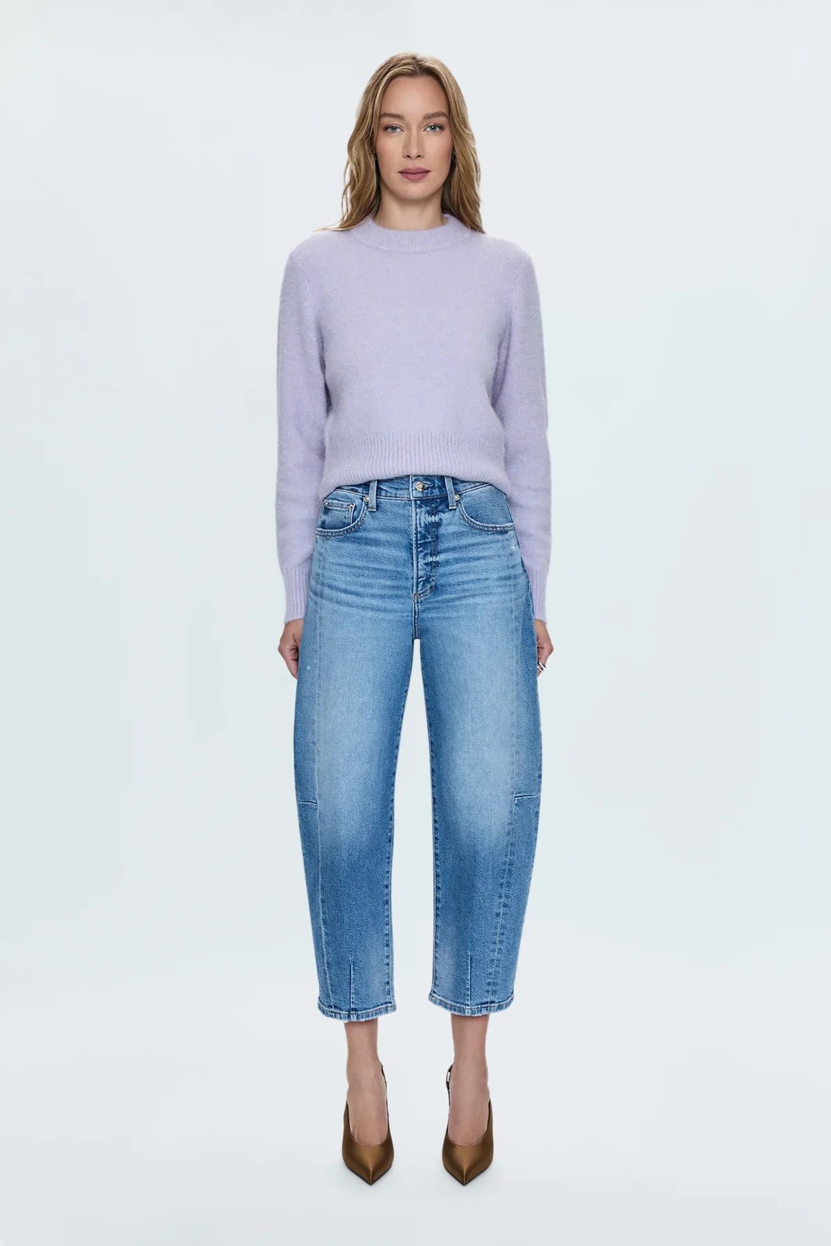 PISTOLA- WOMEN'S ELI HIGH RISE BARREL JEAN - Image 8