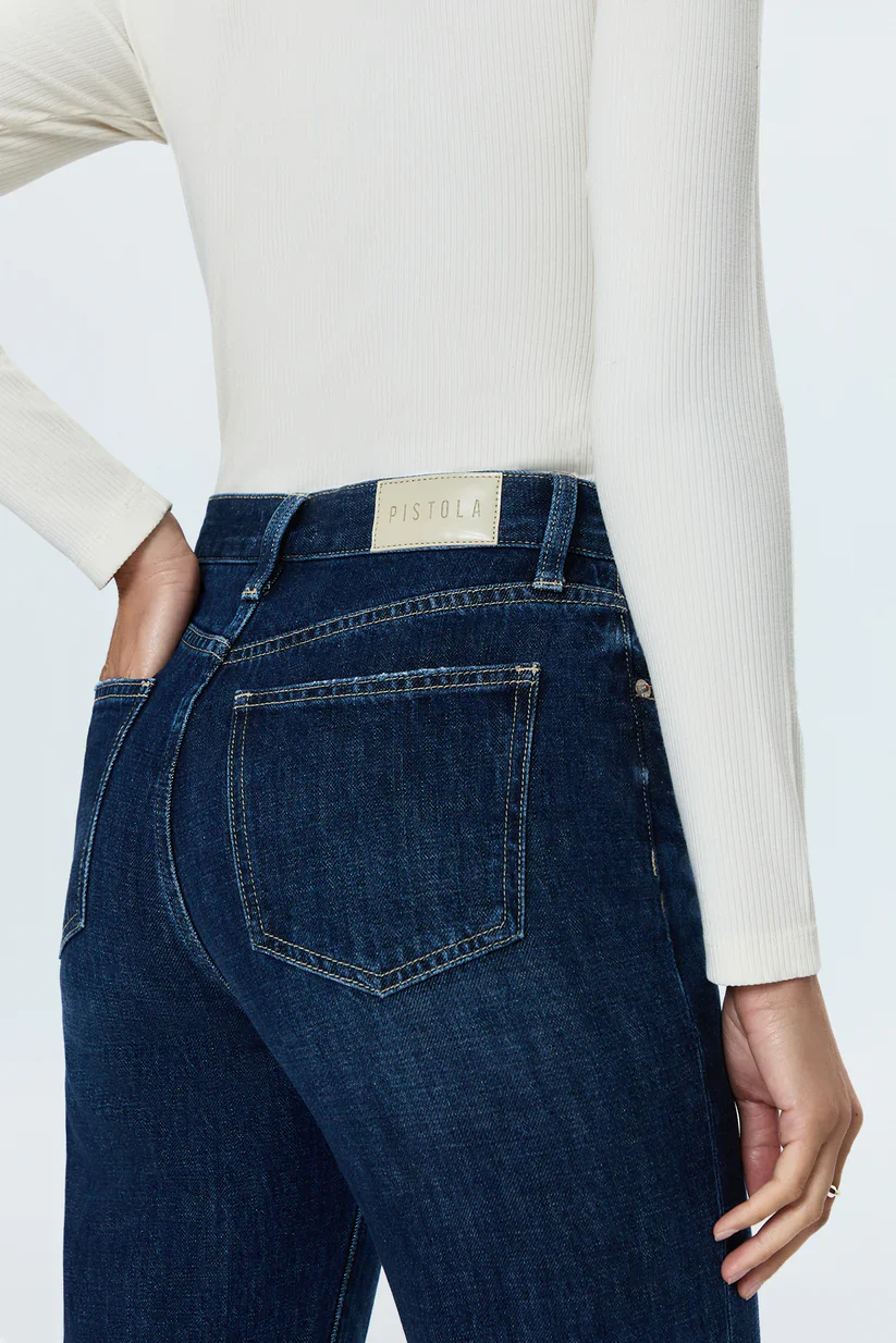 PISTOLA - WOMEN'S  Cassie Super High Rise Straight Jean - Image 8
