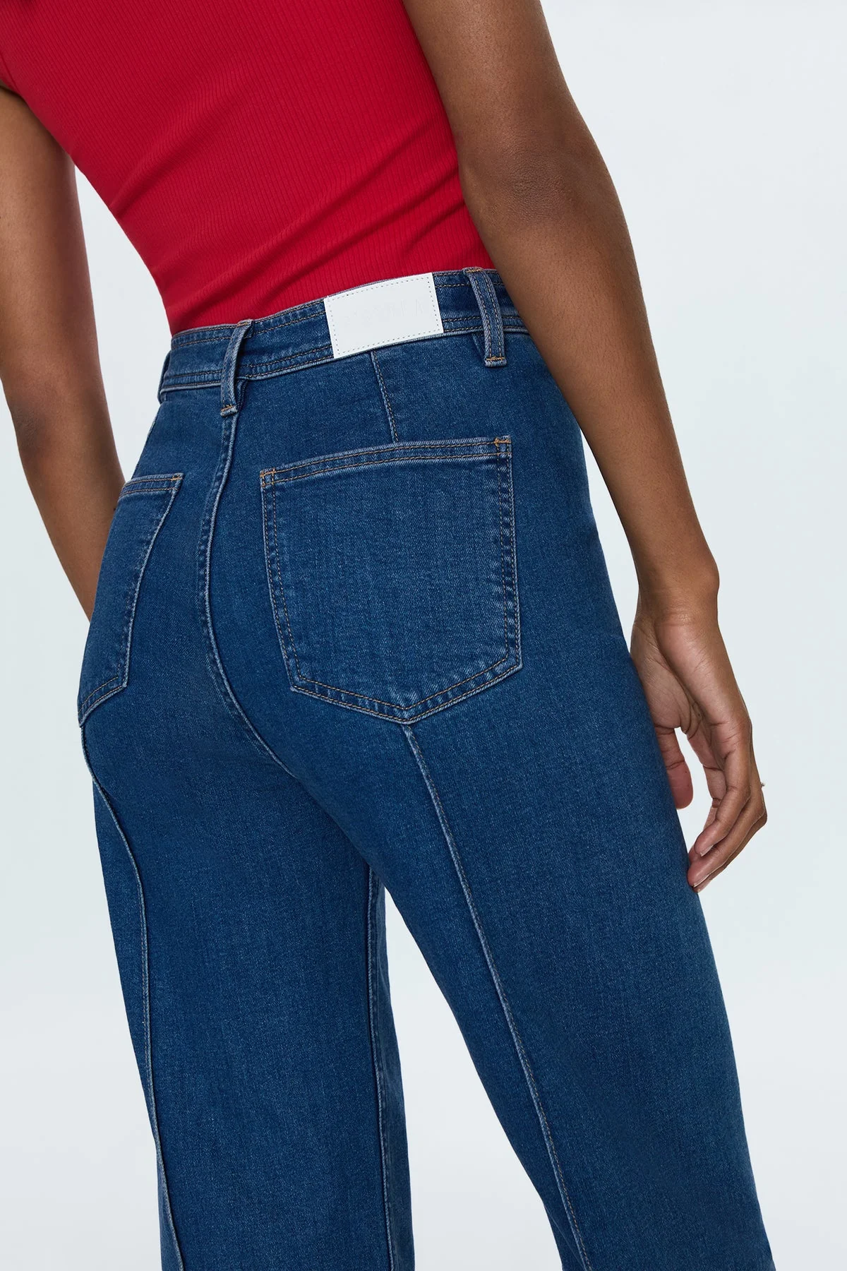 PISTOLA- WOMEN'S PENNY HIGH RISE WIDE JEAN - Image 4