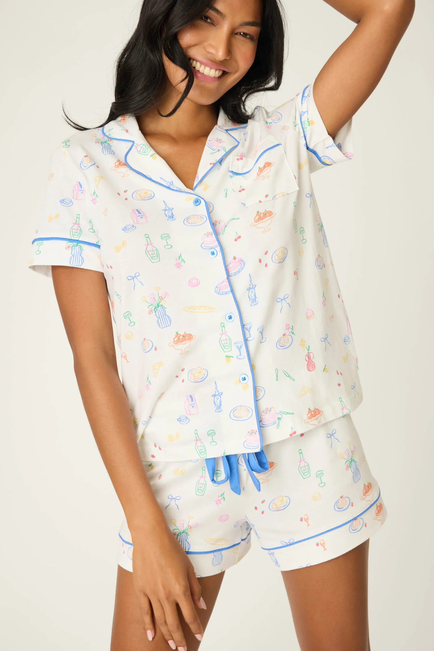 PJ SALVAGE - WOMEN'S WHIMSEY SHORT SET - Image 3