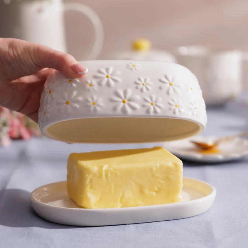 PRICE & KENSINGTON - DAISY BUTTER DISH - Image 2