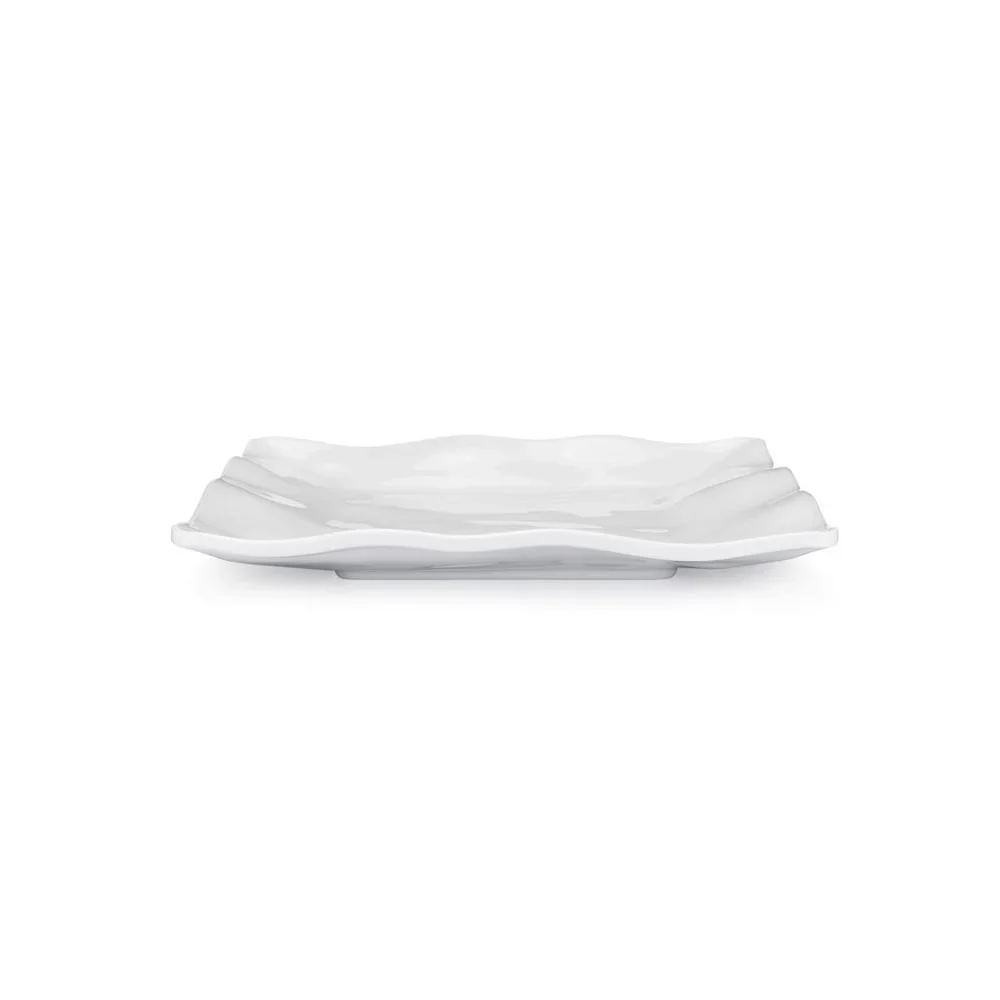 QSQUARED- RUFFLE SQUARE SALAD PLATE - Image 2