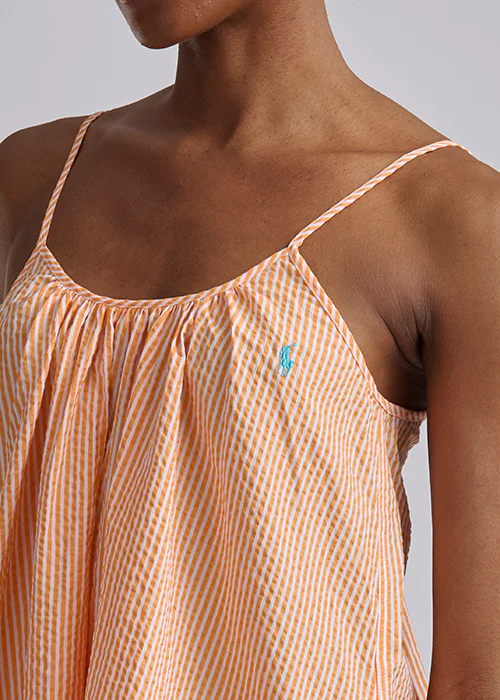 RALPH LAUREN -  SEERSUCKER SLIP DRESS 4P0782R3 - Image 8