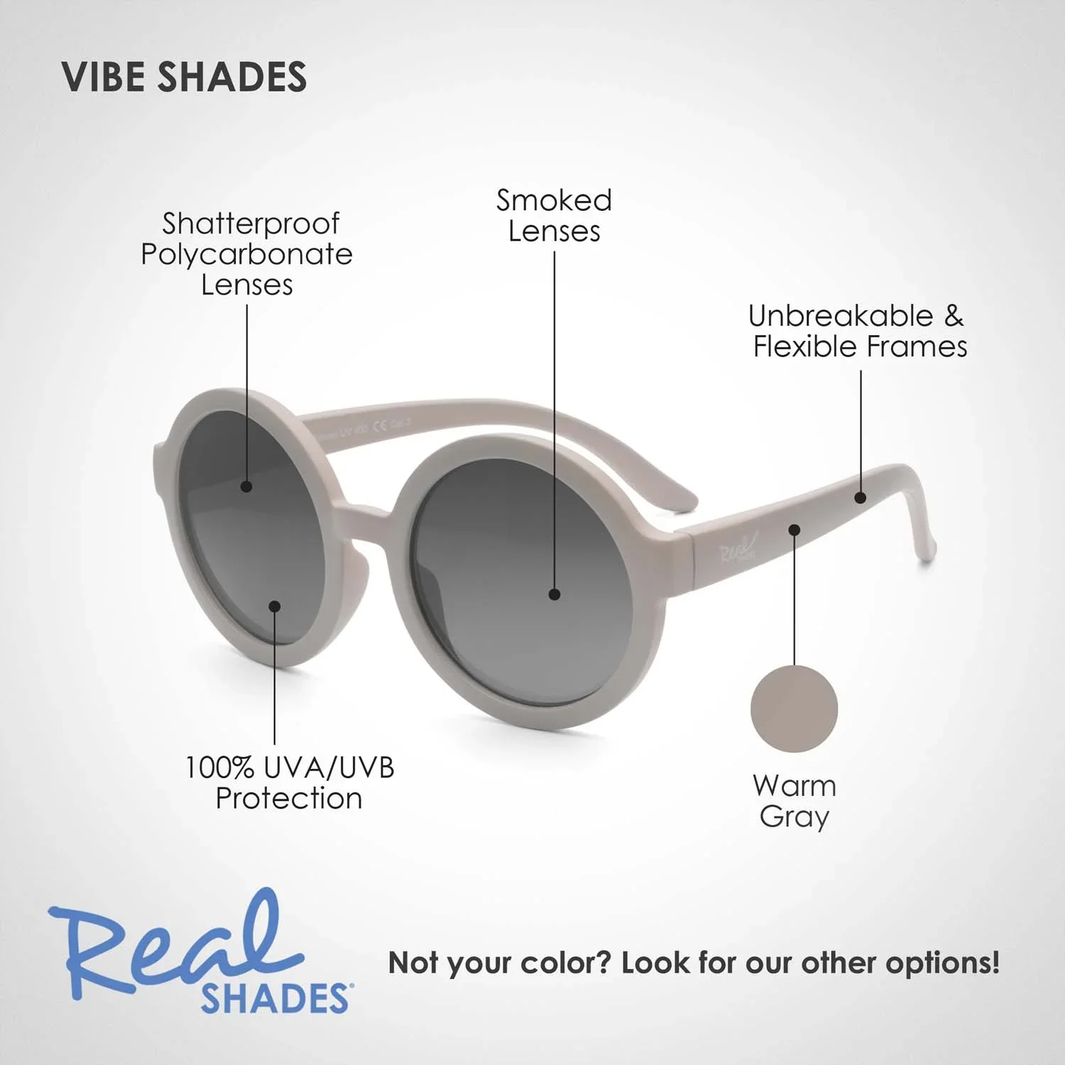 REAL SHADES - KIDS SUNGLASSES - VIBE - Image 5