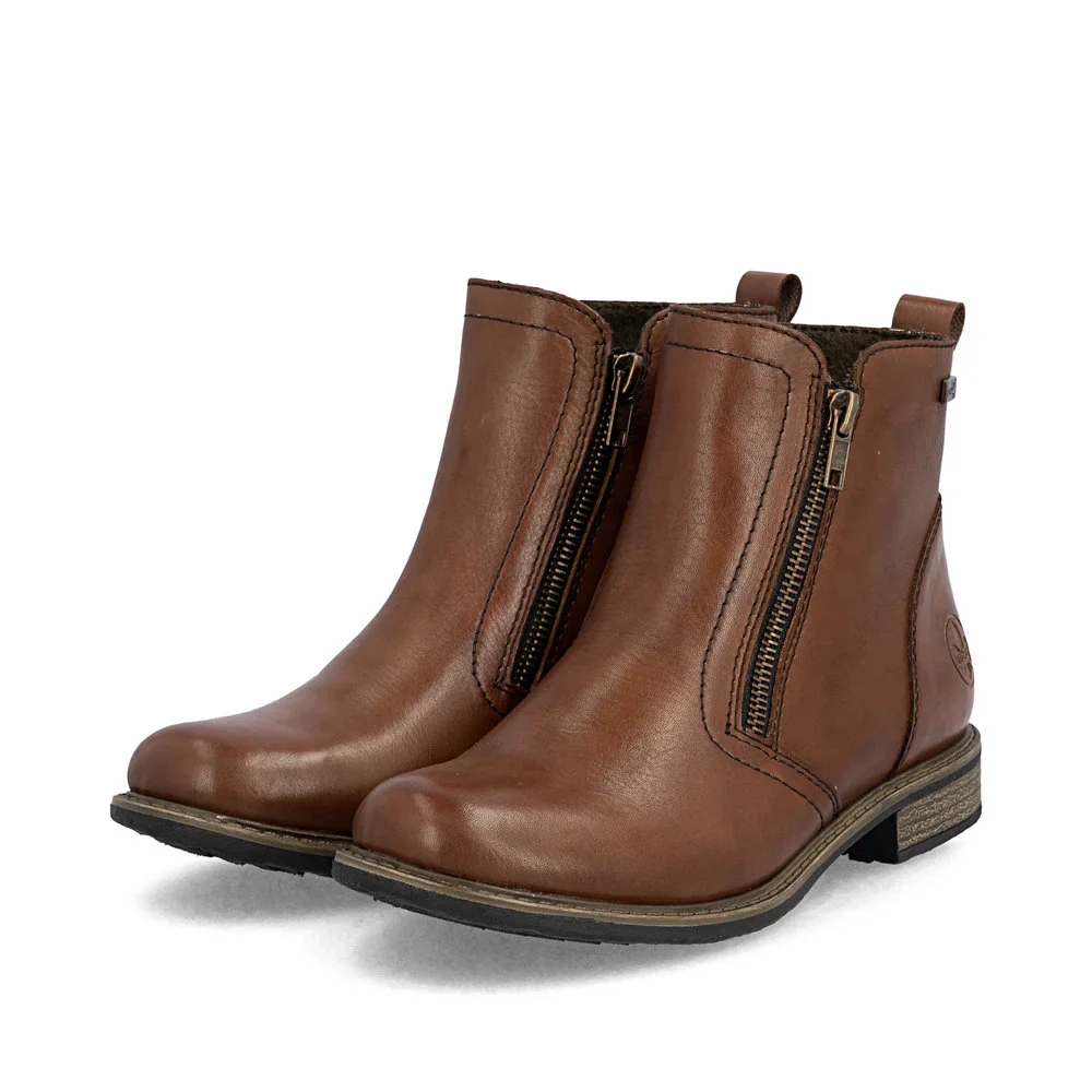 RIEKER- WOMEN'S ZIP BOOT 74850-25 - Image 4