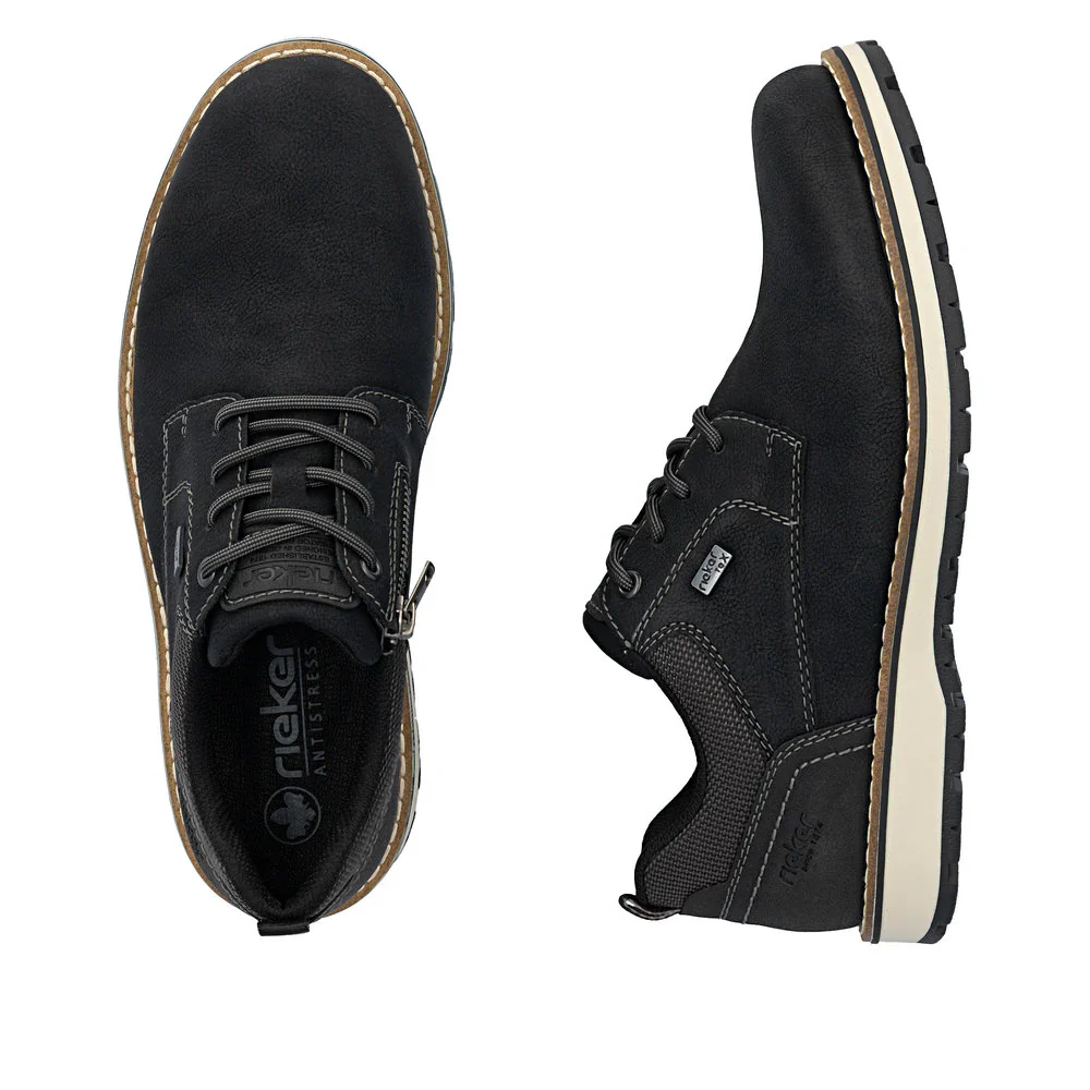 RIEKER- MEN'S ZIPPER LACE SHOE 38406-00 - Image 6