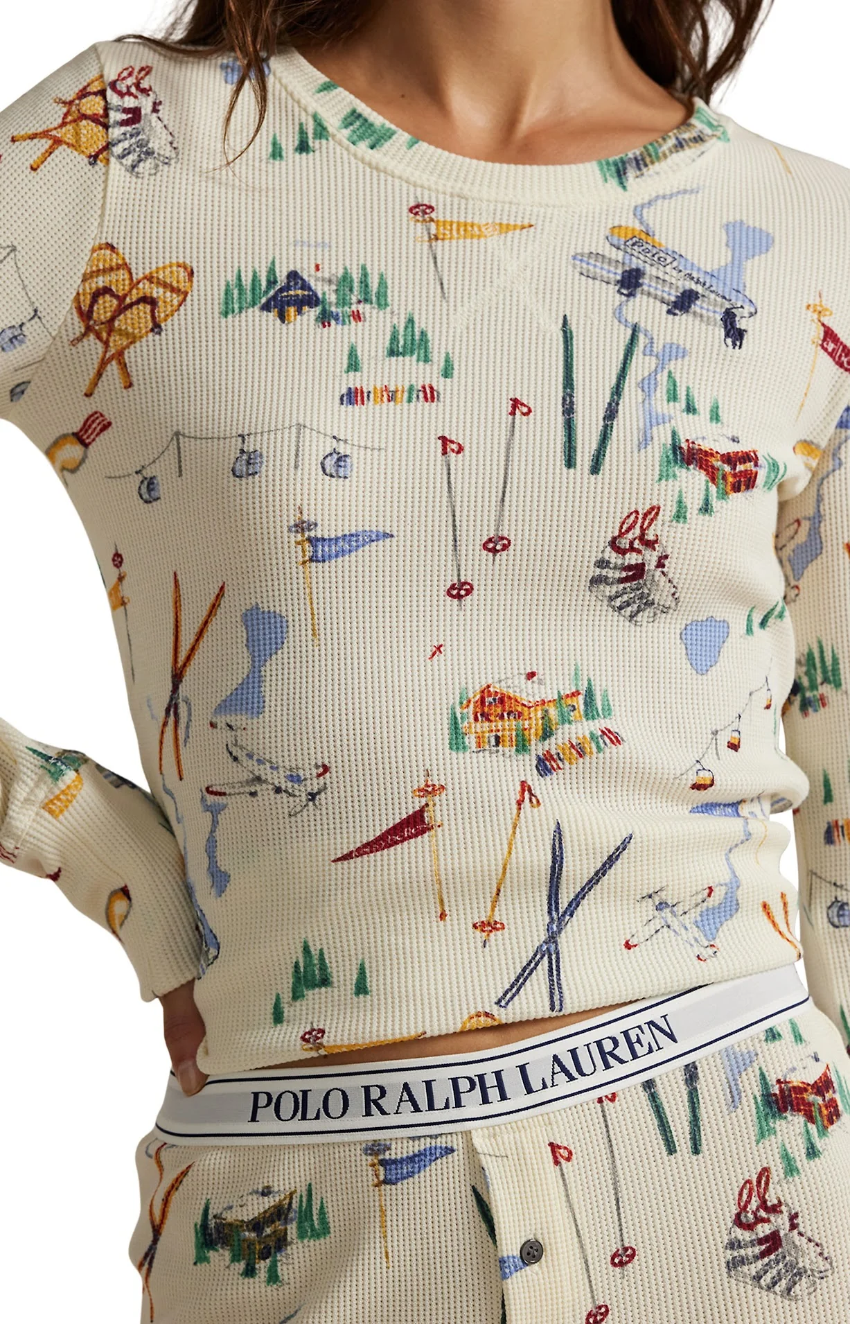 POLO RALPH LAUREN- WOMEN'S SKI PJ SET - Image 4