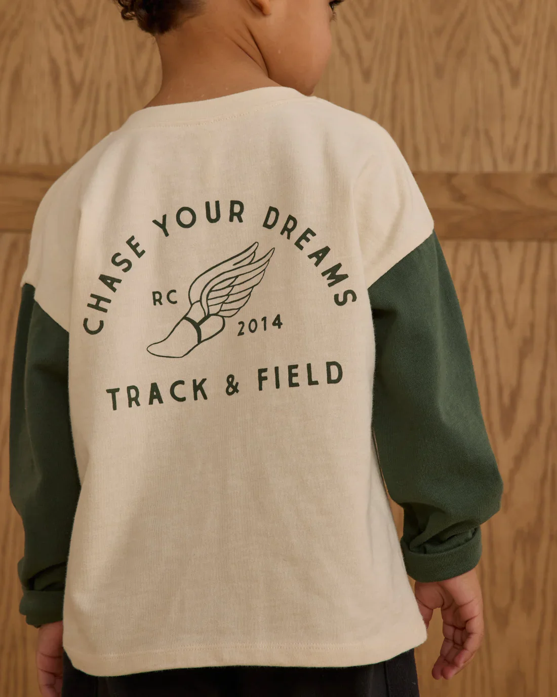 RYLEE + CRU- KIDS RELAXED LONG SLEEVE HENLEY - Image 4