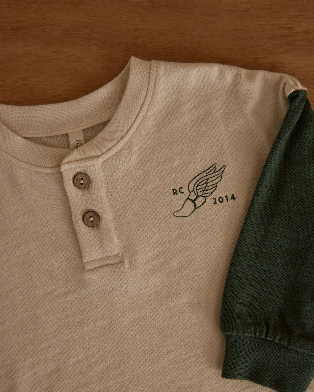RYLEE + CRU- KIDS RELAXED LONG SLEEVE HENLEY - Image 5