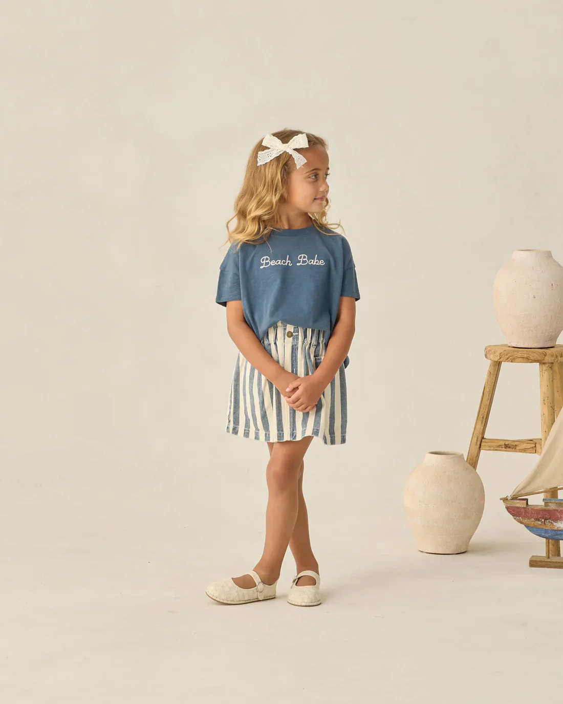 RYLEE + CRU  - BOXY TEE BEACH BABE - Image 3