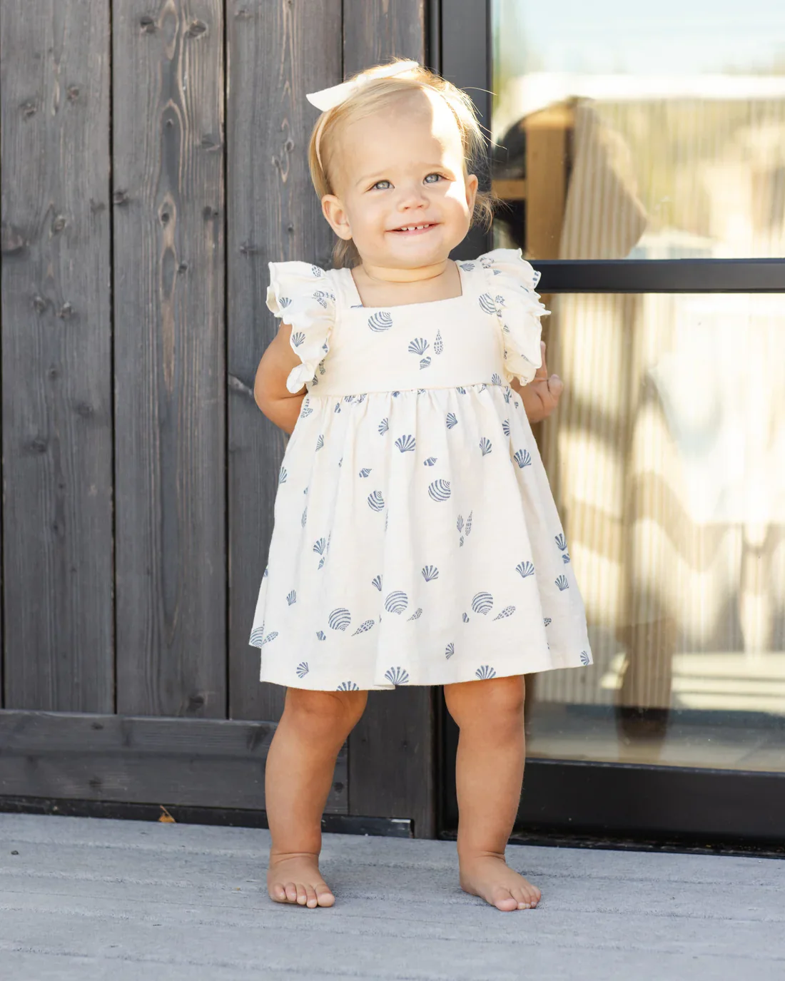 RYLEE + CRU - KIDS MARIPOSA DRESS SEASHELLS - Image 5