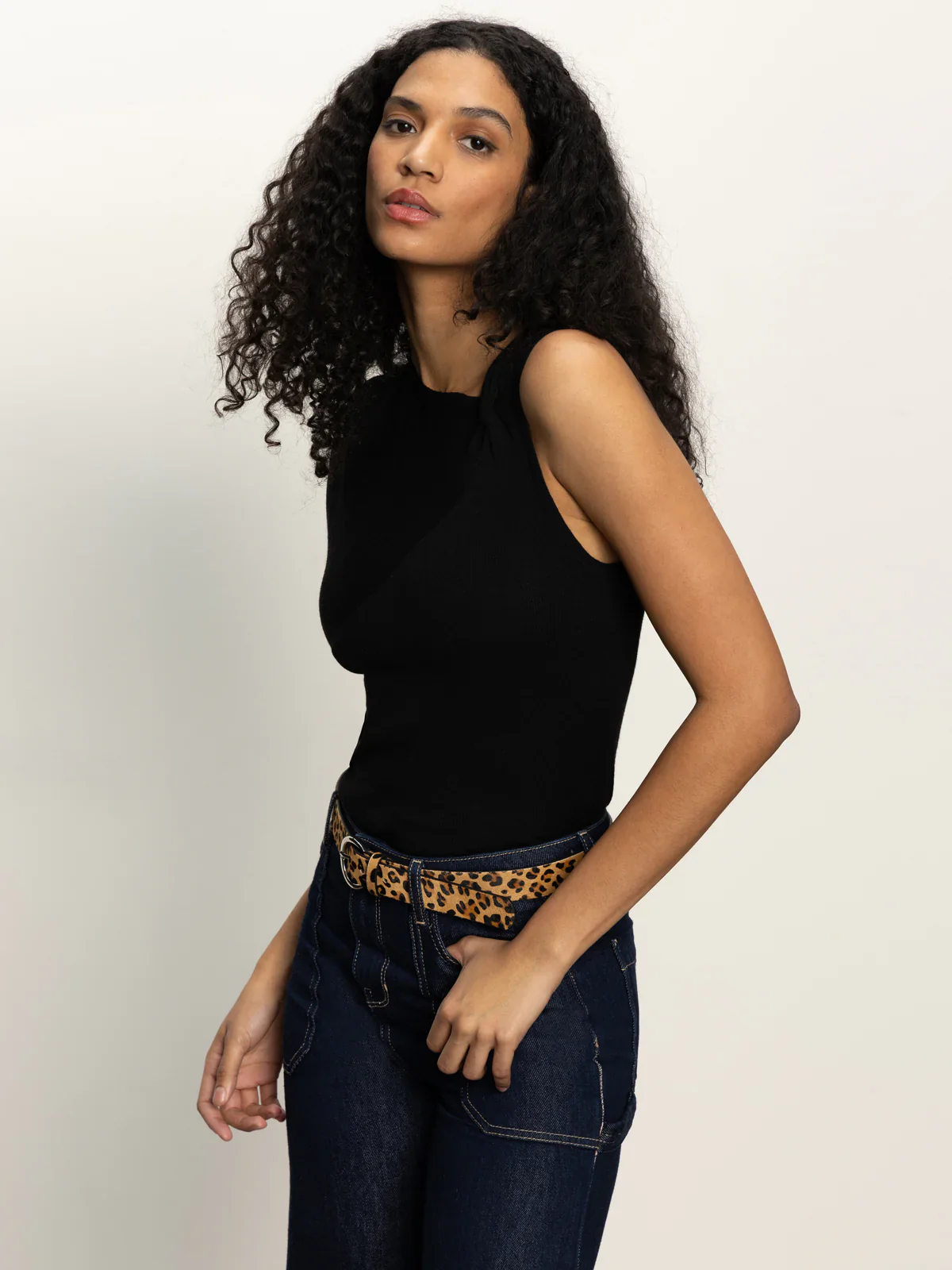 SANCTUARY - WOMENS SHOULDER TWIST TOP - Image 3