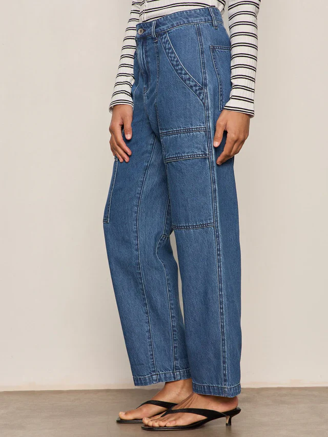 SANCTUARY  - WOMEN'S BOYFRIEND UTILITY PANT - Image 3