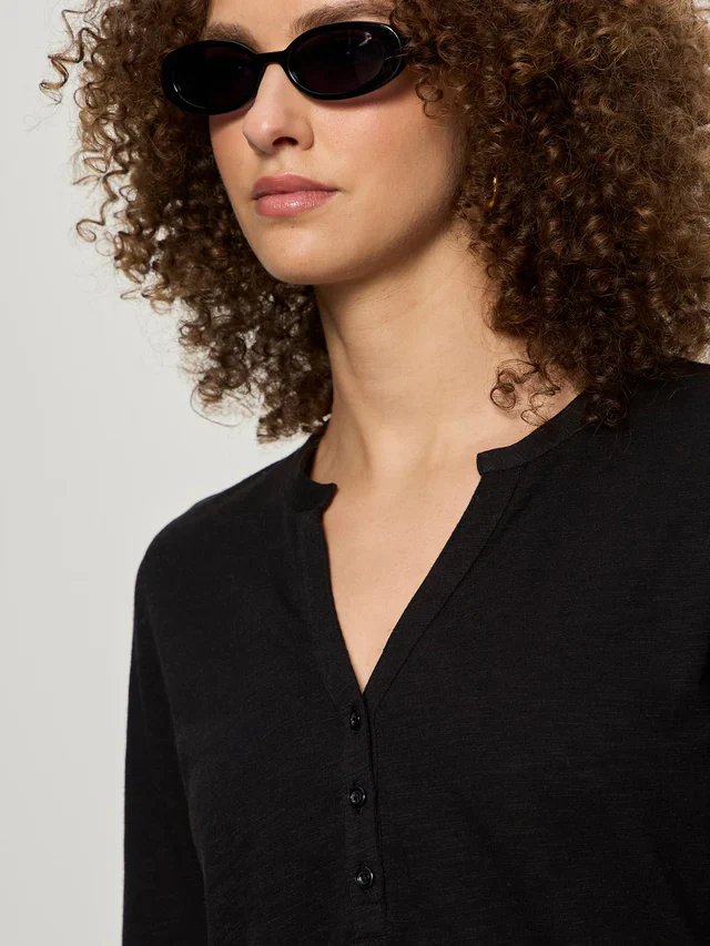 SANCTUARY - WOMEN'S ROLLED SLEEVE TEE - Image 3
