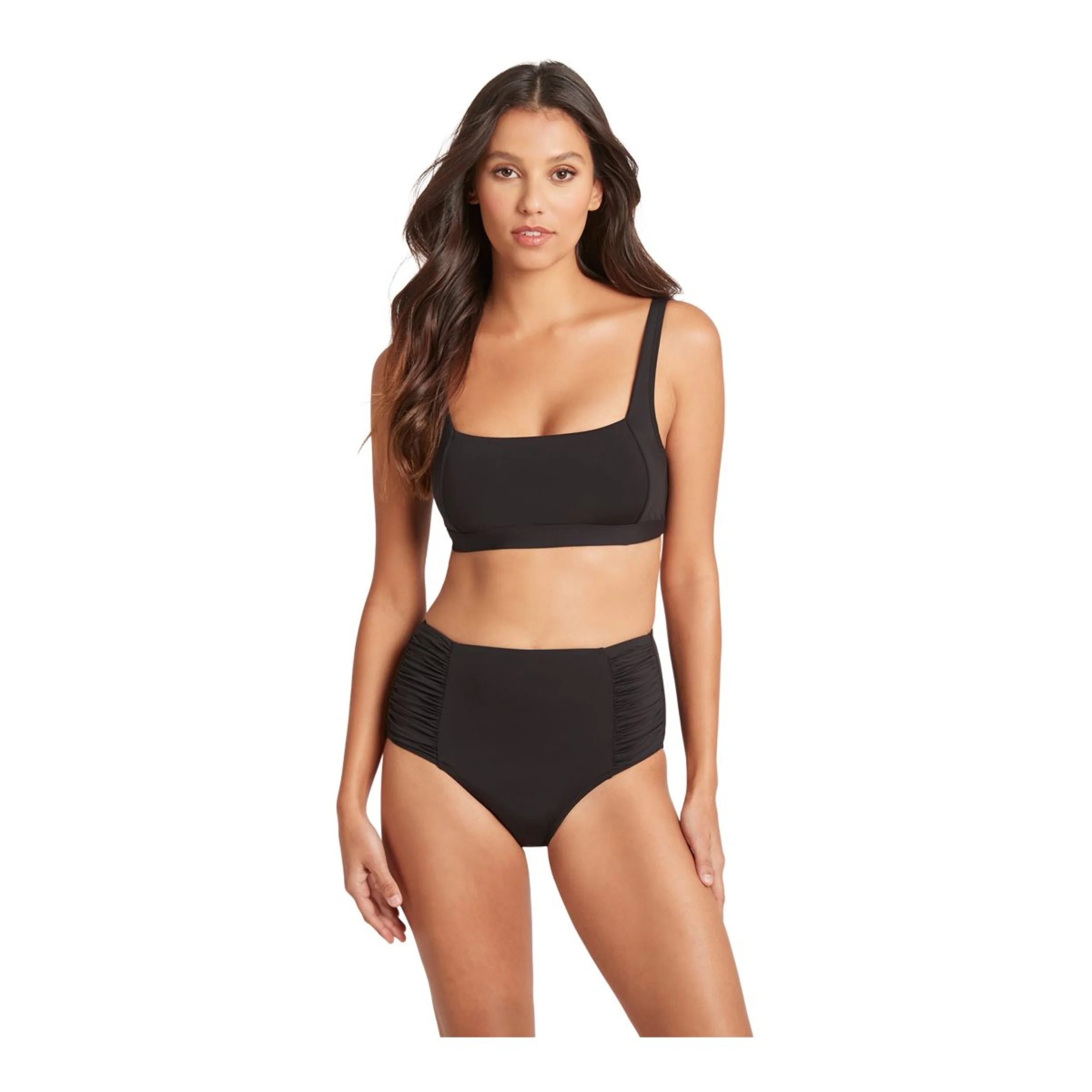 Sea Level - Women's Hi Waist Bikini Bottom - Image 2