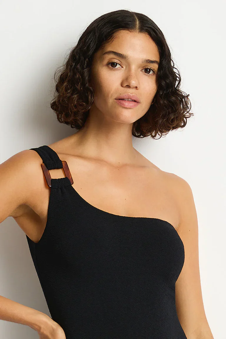 SEA LEVEL - LA MER ONE SHOULDER ONE PIECE - Image 8