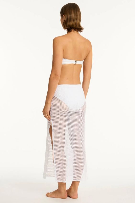 SEA LEVEL- WOMEN'S SURF MESH SKIRT COVER UP - Image 3