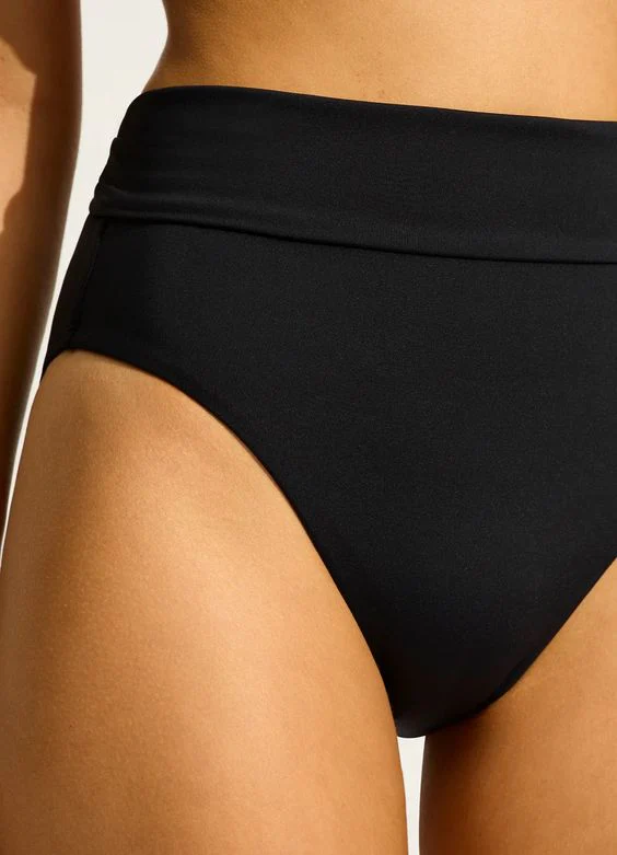 SEAFOLLY- WOMEN'S ROLL TOP PANT SWIM BOTTOM - Image 2