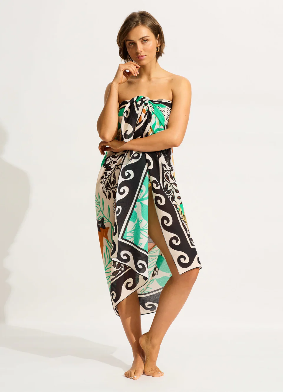 SEAFOLLY- WOMEN'S ATLANTIS SARONG - Image 5