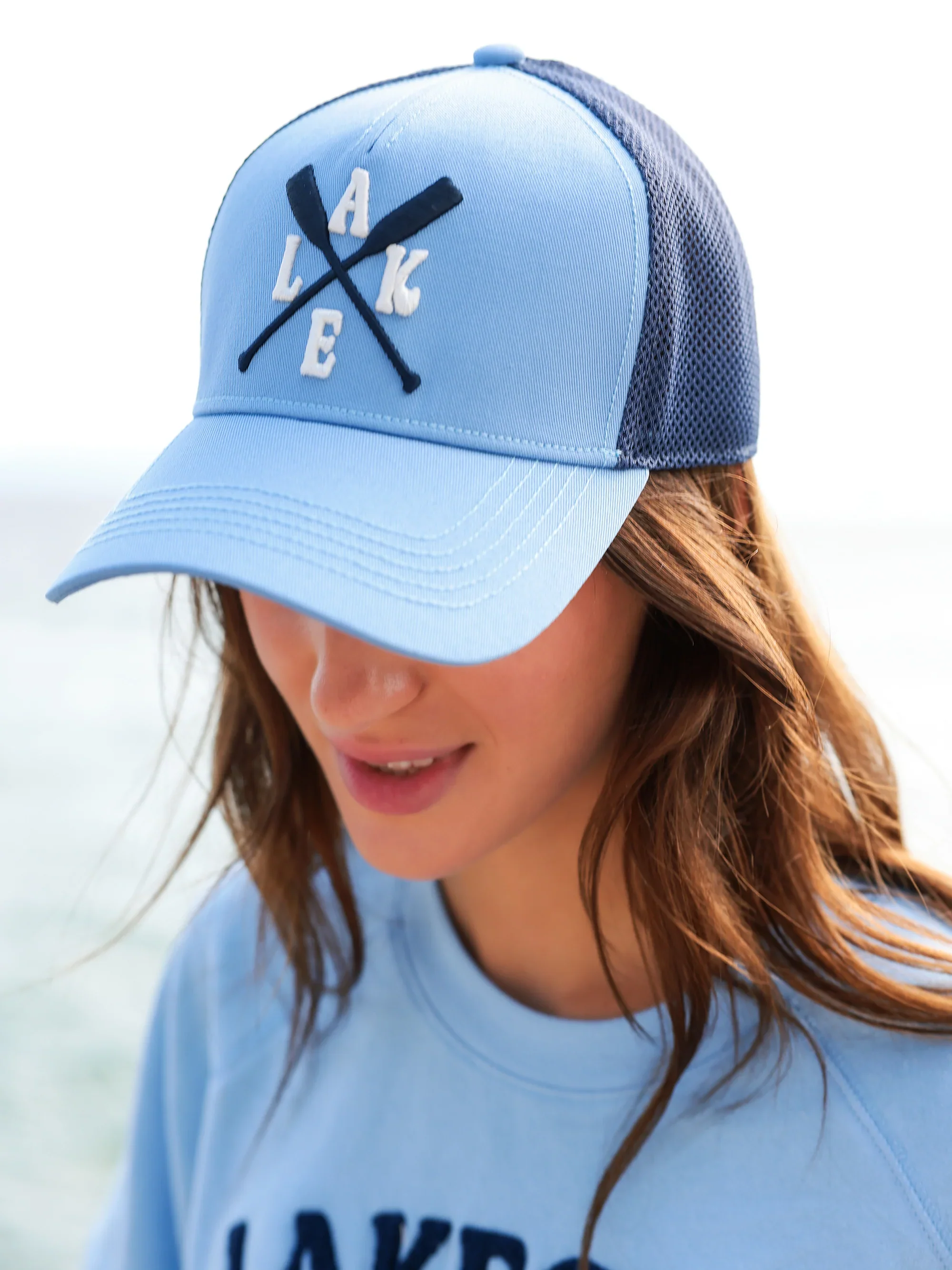 SHIRALEAH - LAKE TRUCKER HAT,SKY - Image 2
