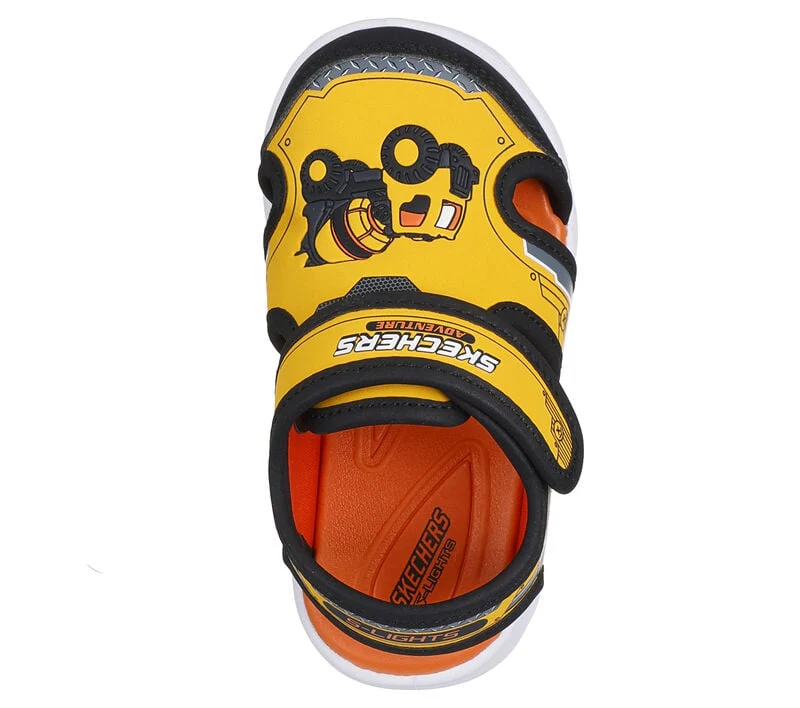 SKECHERS- KID'S S-LIGHTS: HYPNO SPLASH SANDAL - Image 5