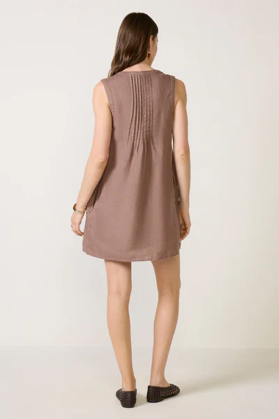 SPLENDID - WOMEN'S STELLA LINEN MINI DRESS - Image 4