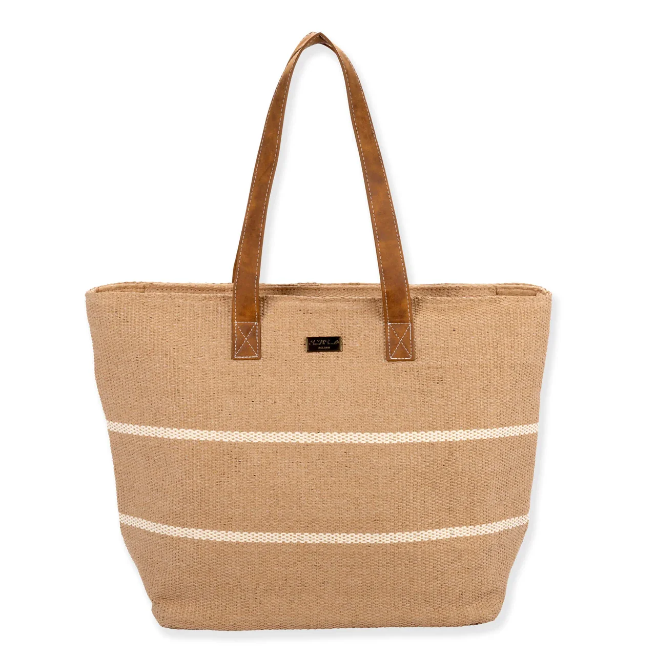 SUN 'N' SAND - CE6854 PAPER STRAW SHOULDER TOTE - Image 2