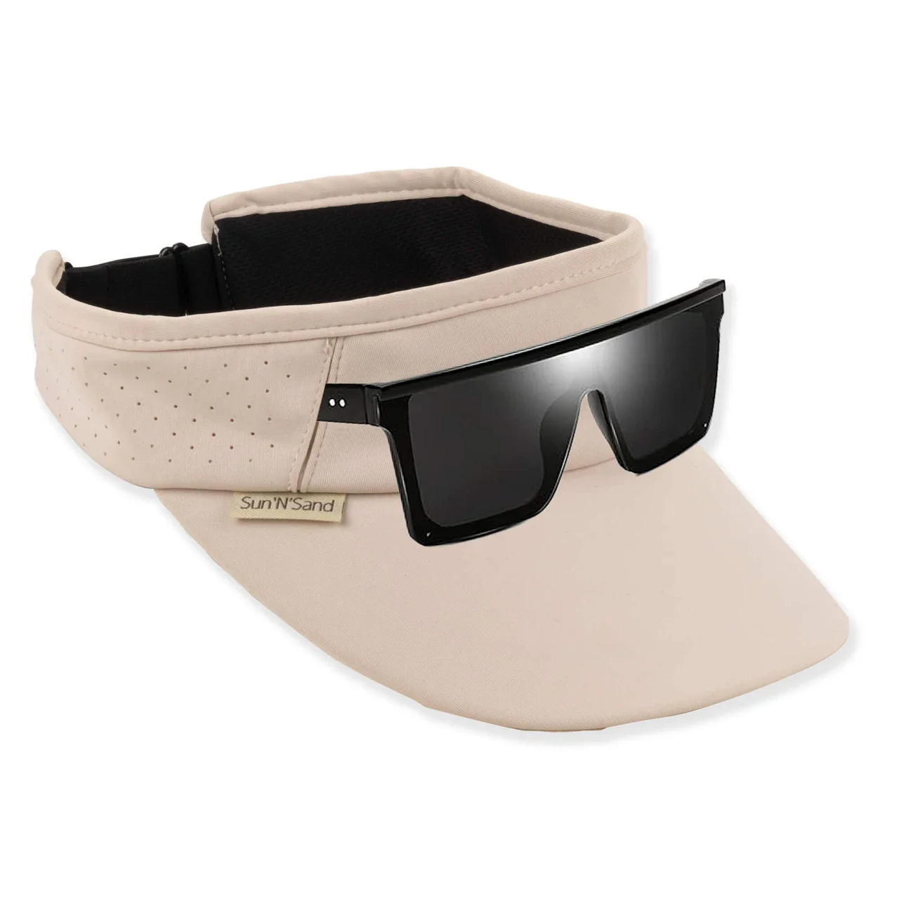 SUN 'N' SAND - HH3666 POLYESTER VISOR - Image 2
