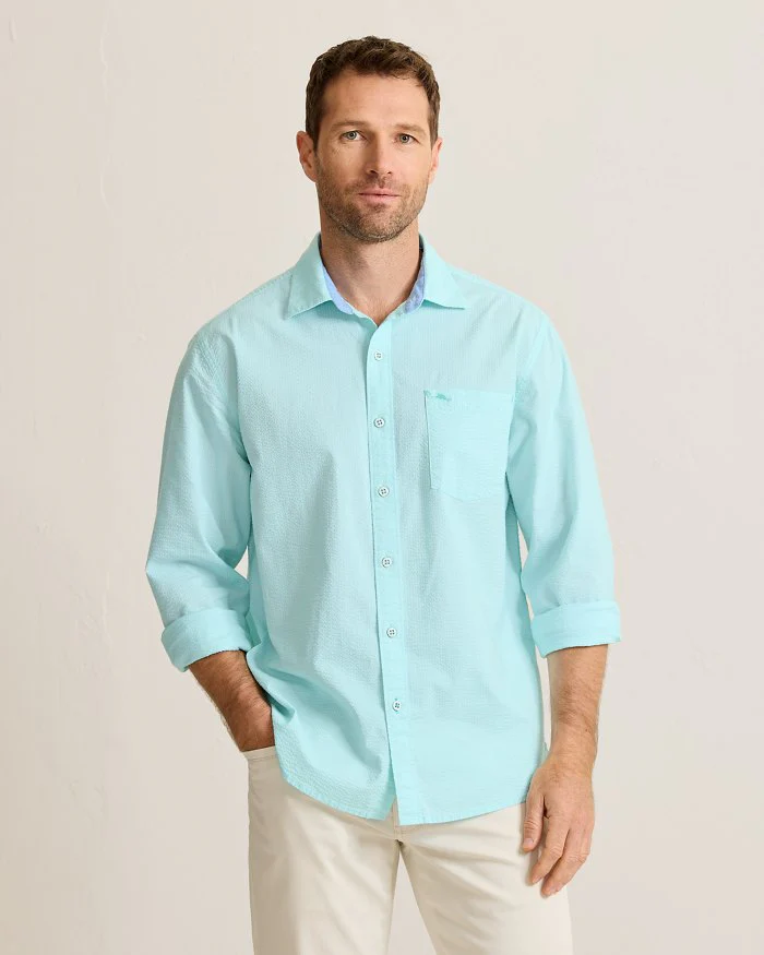 TOMMY BAHAMA- Men's Nova Wave Long-Sleeve Shirt - Image 5