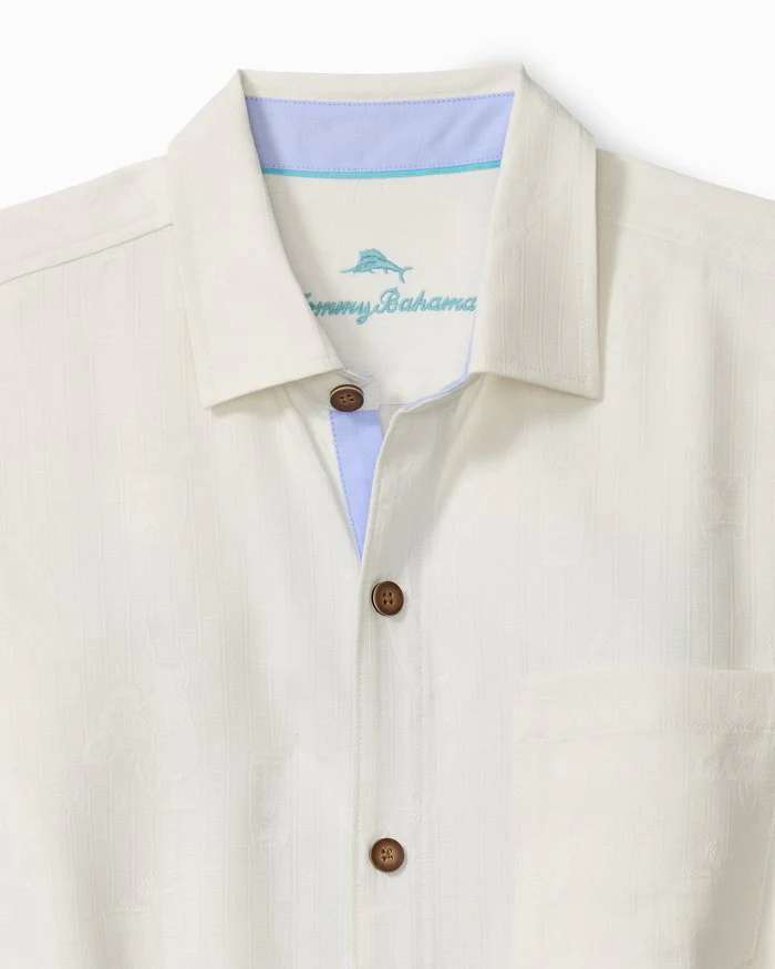 TOMMY BAHAMA- MEN'S PICKLEBALL HAPPY SILK CAMP SHIRT - Image 3