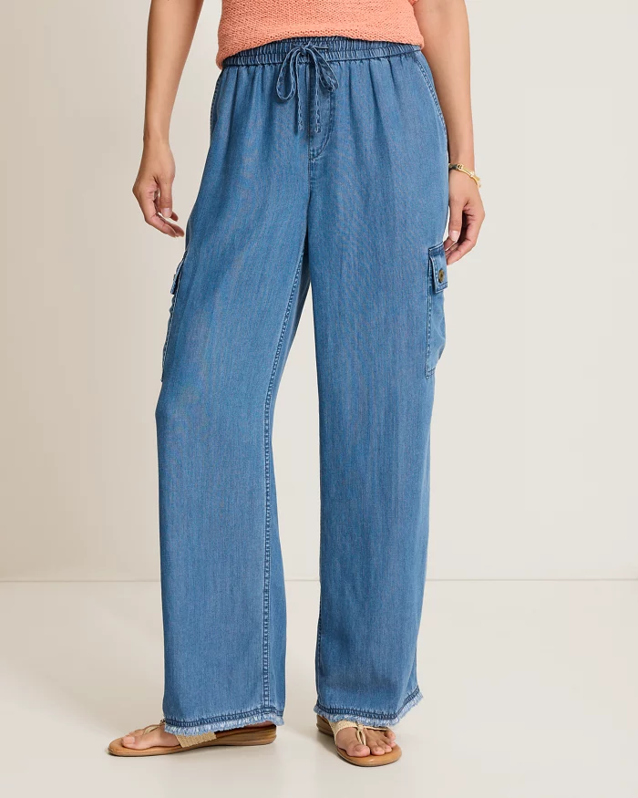 TOMMY BAHAMA - CHAMBRAY O'LEI CARGO PANT - Image 3