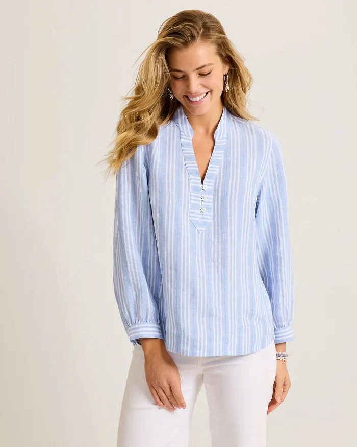 TOMMY BAHAMA - WOMEN'S BEACH BREEZE BLOUSE - Image 2