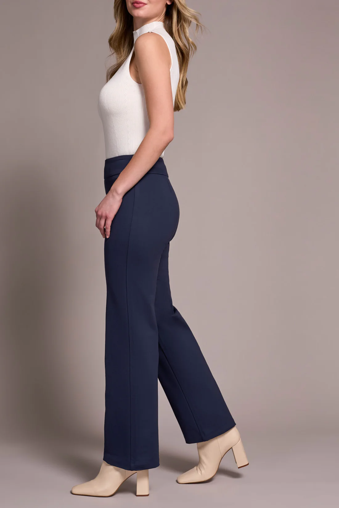 Tribal - Pull-On, Wide Leg Pant #2243O (3 Colours) - Image 5