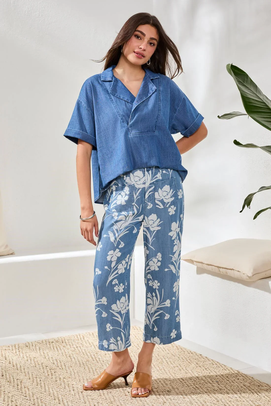 TRIBAL - WOMEN'S PANT 6142O-4954P - Image 2