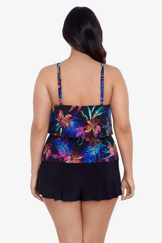 TRIMSHAPER- WOMEN'S 1PC ROXY SWIM ROMPER - Image 3