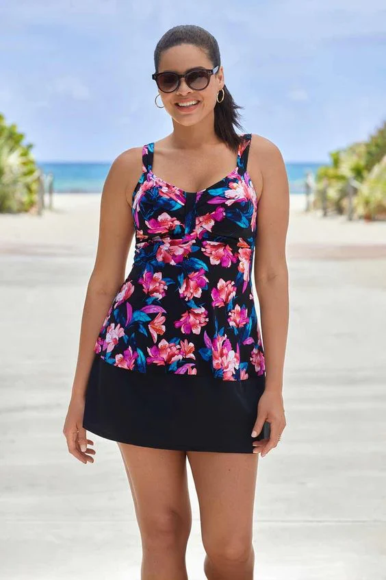 TRIMSHAPER- WOMEN'S LILY PRIMAVRA TANKINI - Image 4