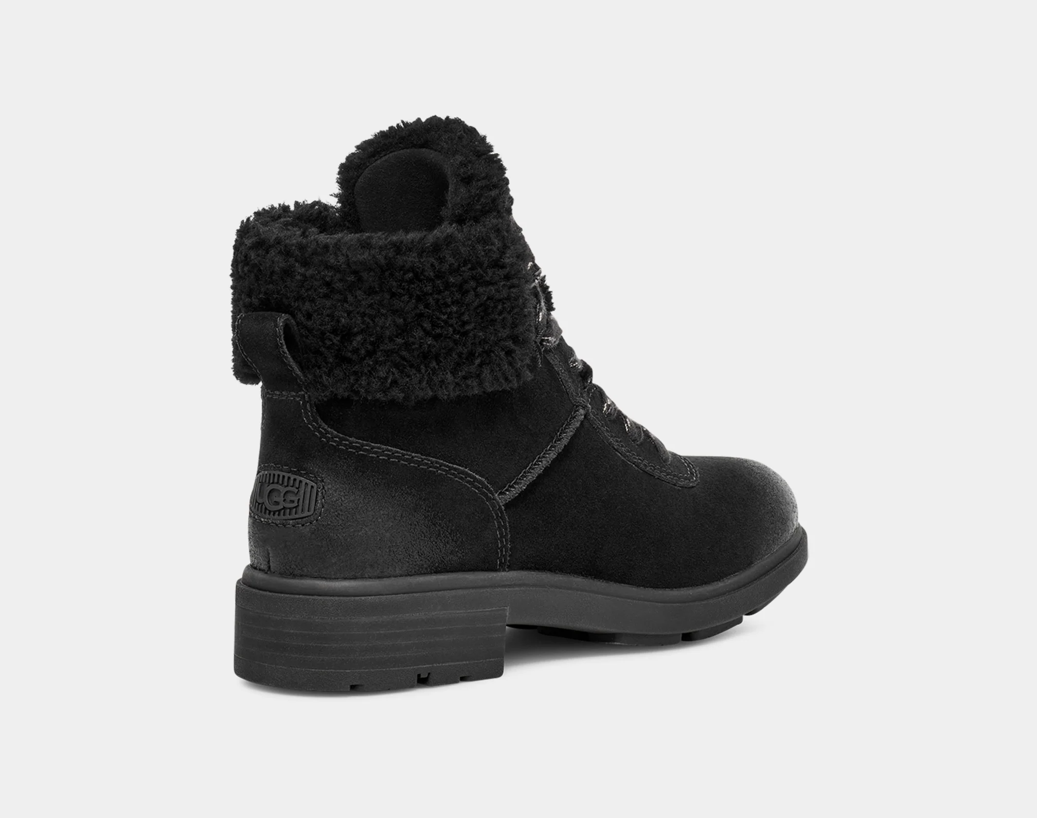 UGG- WOMEN'S HARRISON FUR LACE BOOT - Image 4