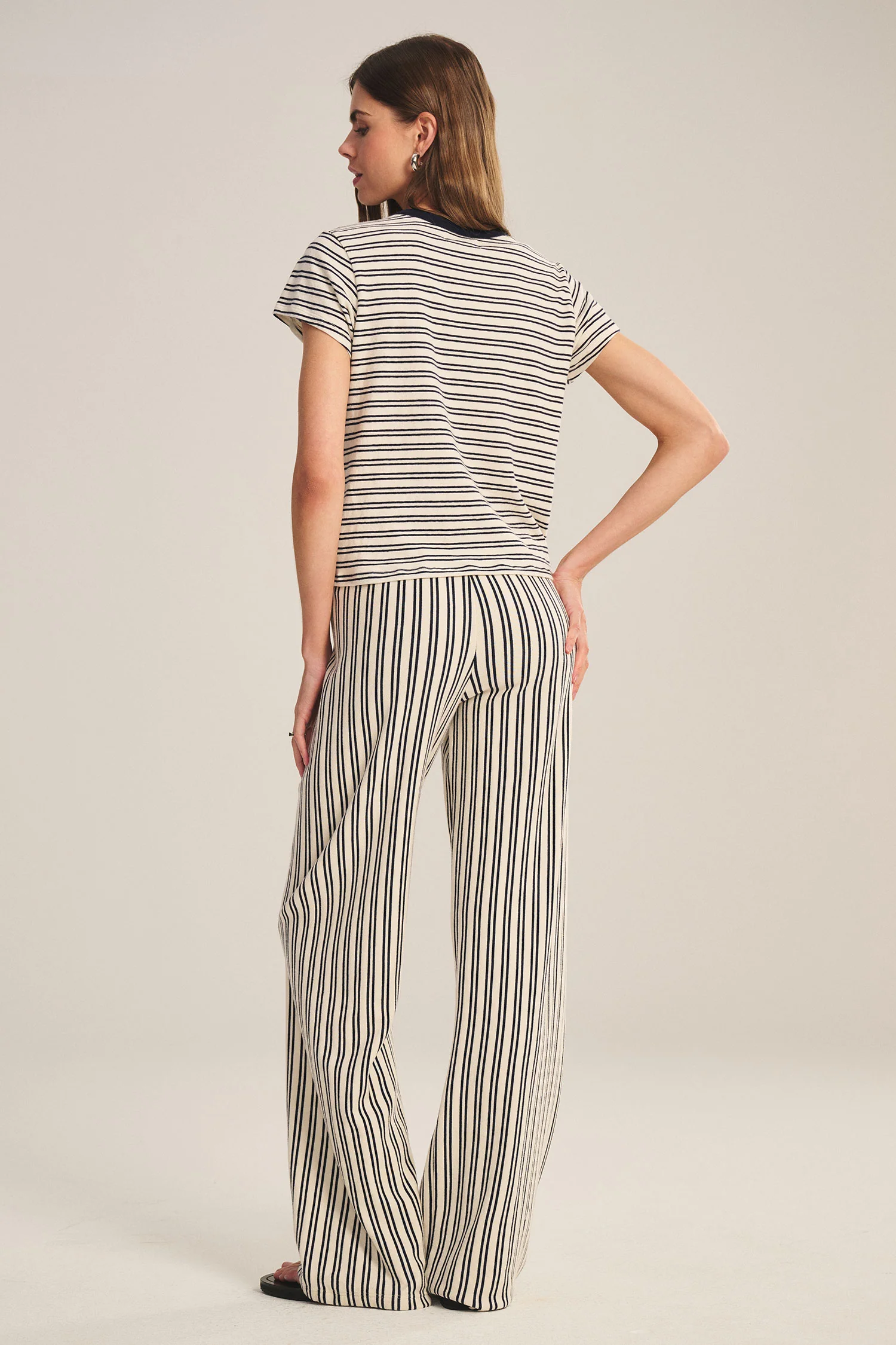 VELVET - VINTAGE STRIPE TERRY PANT AMELISE07 - Image 2