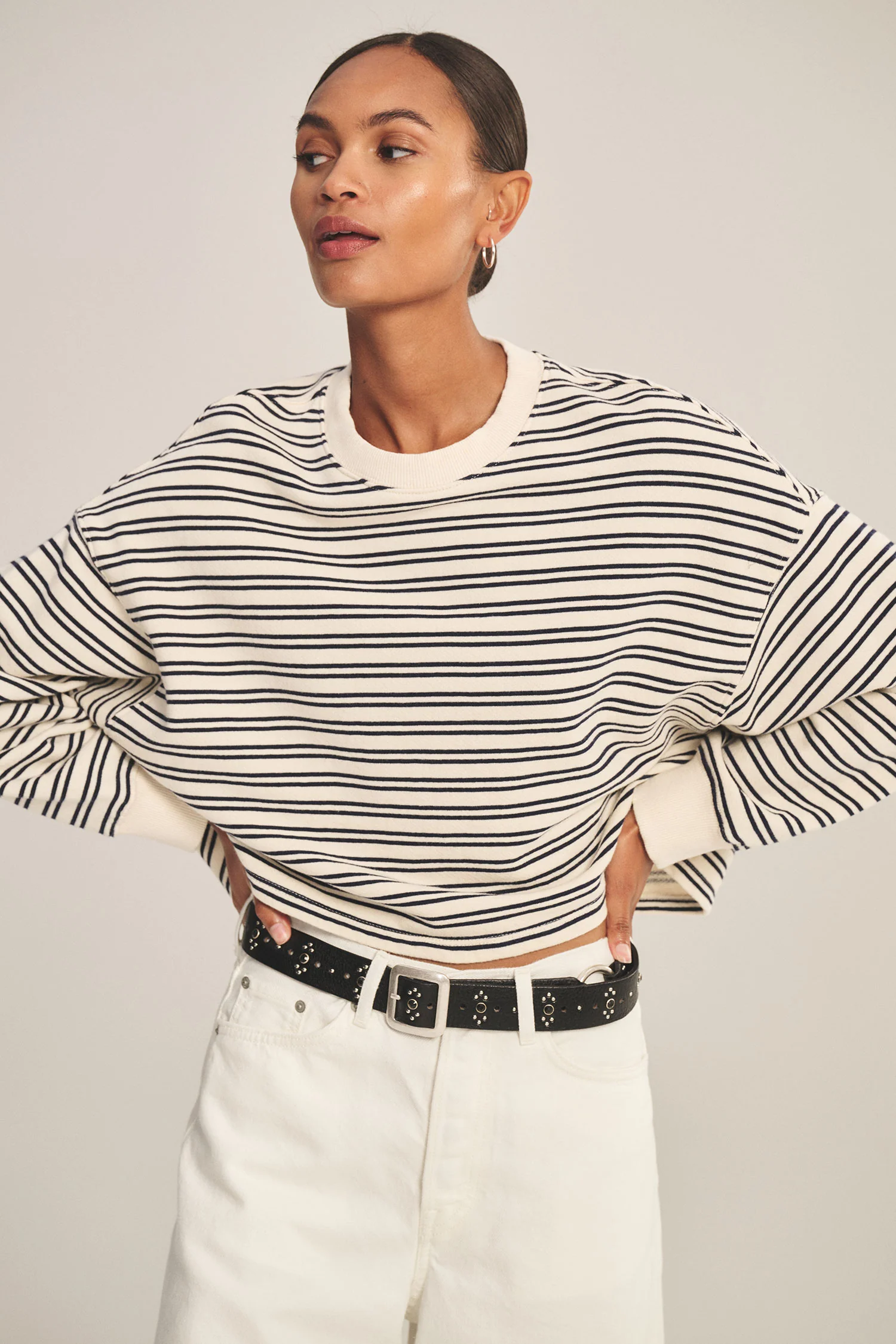 VELVET - VINTAGE STRIPE TERRY TOP ISABELLE07 - Image 2