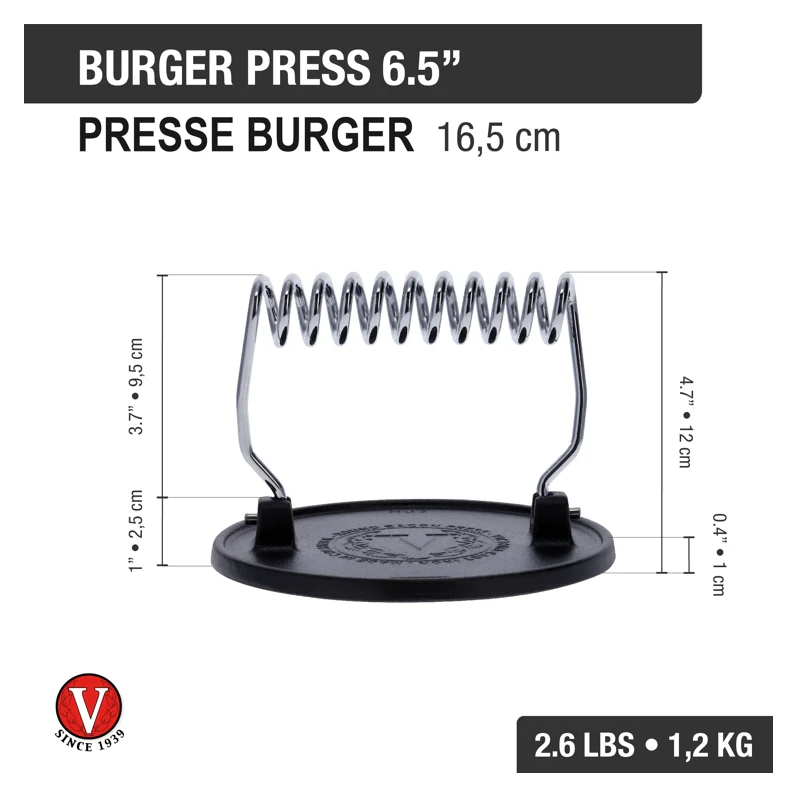 VICTORIA - BURGER PRESS SEASONED - Image 4