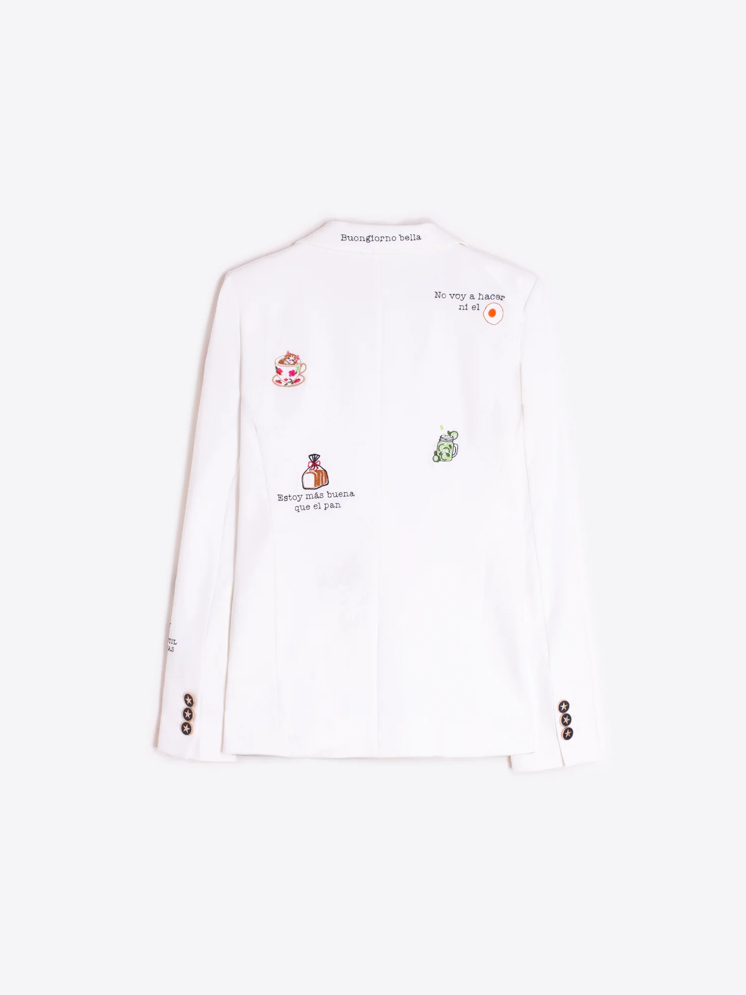 VILAGALLO - HELEN EMB JACKET - Image 4
