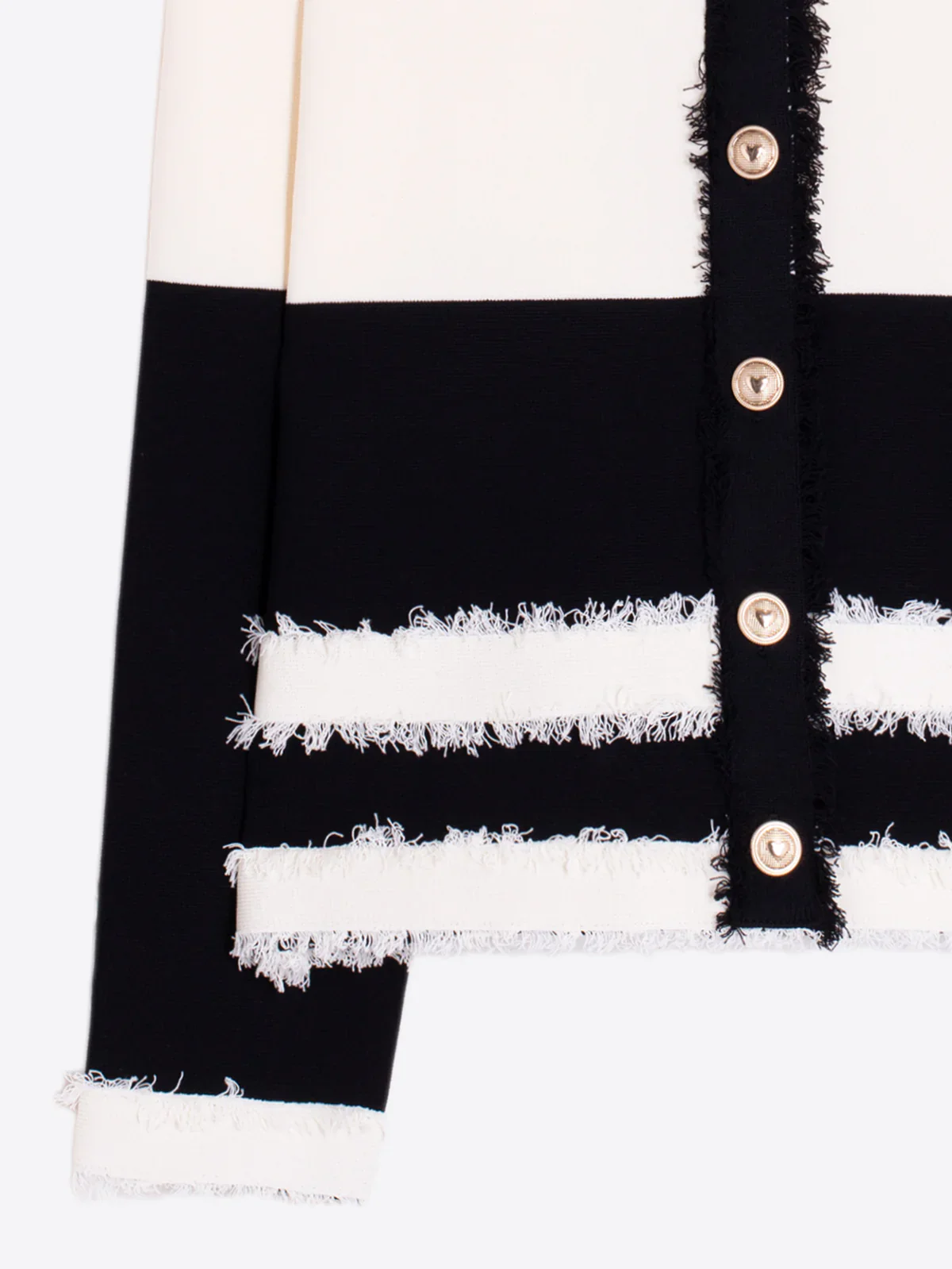VILAGALLO - WOMEN'S BICOLOUR CARDIGAN - Image 2