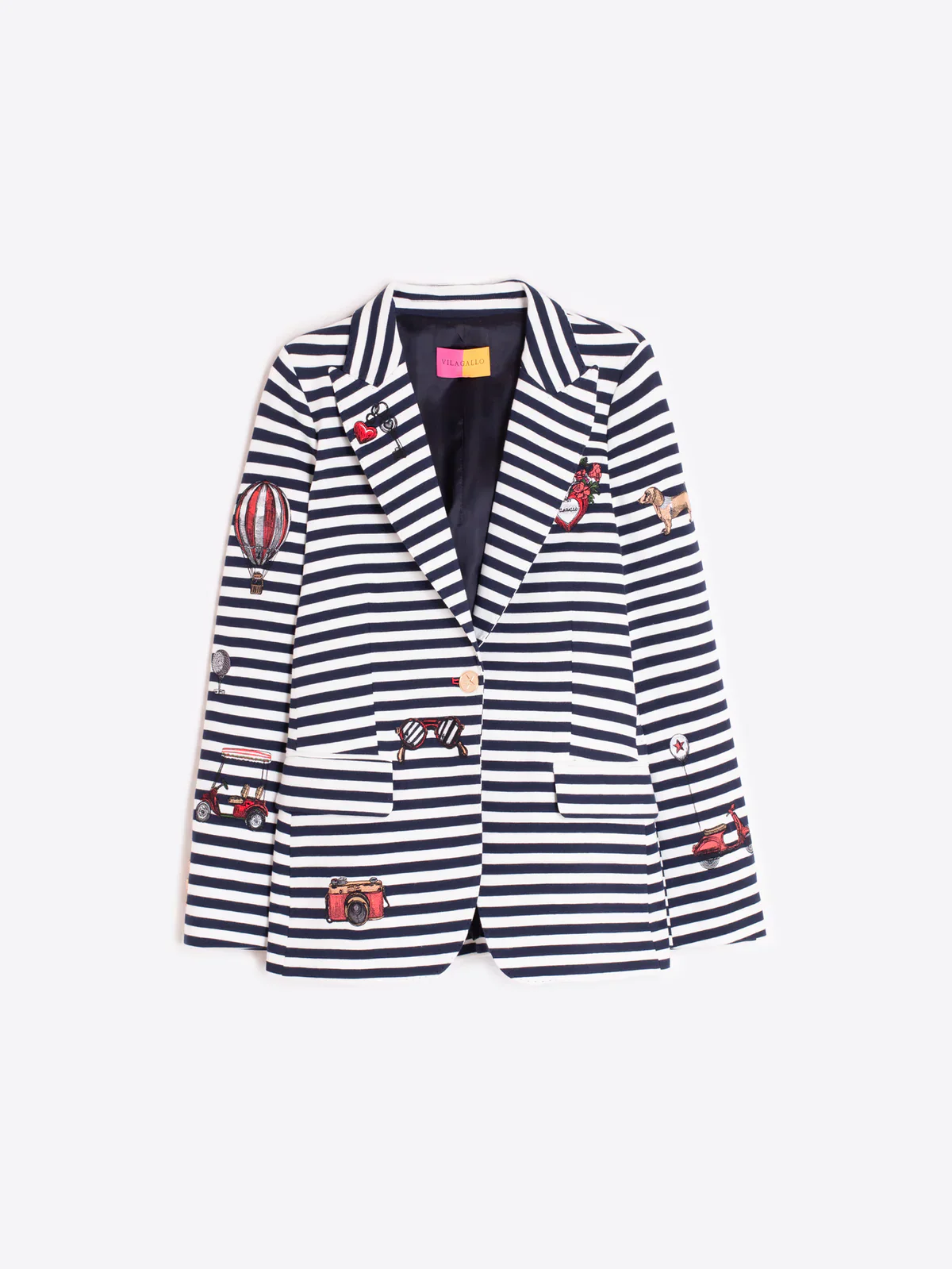 VILAGALLO - WOMEN'S HEATHER EMB JACKET - Image 4