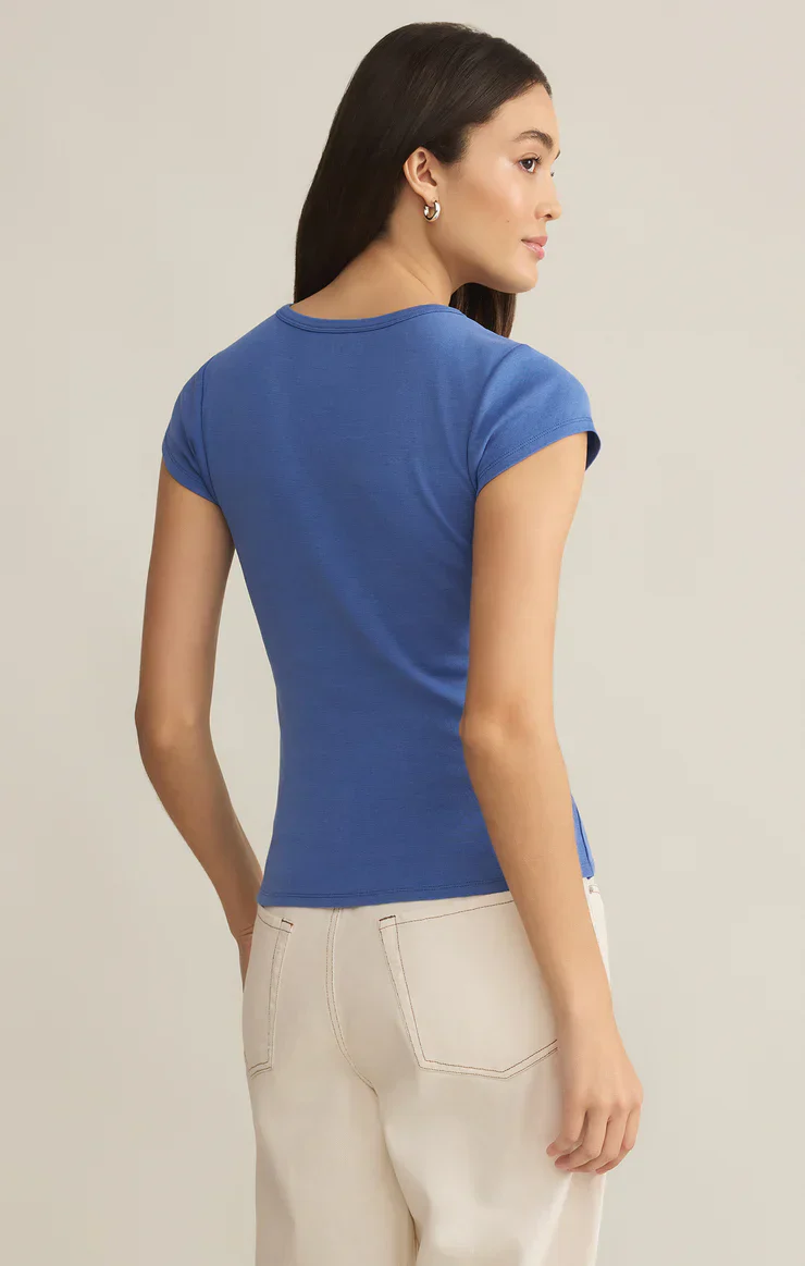 Z SUPPLY- WOMEN'S HAPPY HOUR CHEEKY TEE - Image 2